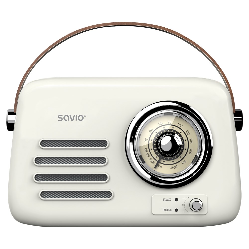 фото Радиоприемник Savio RS-02 White