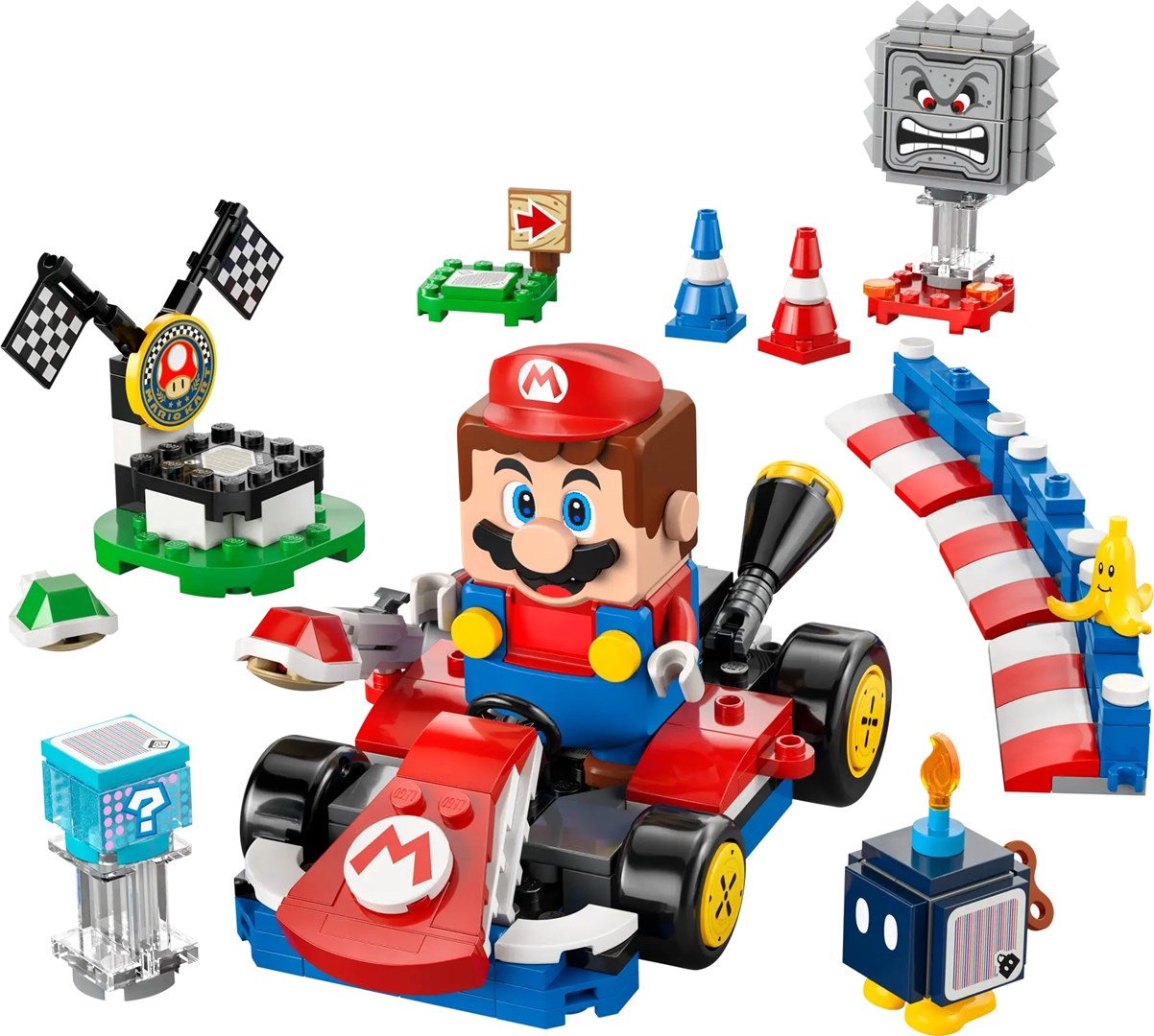 фото Блоковий конструктор LEGO Mario і Standard Kart (72043) 3