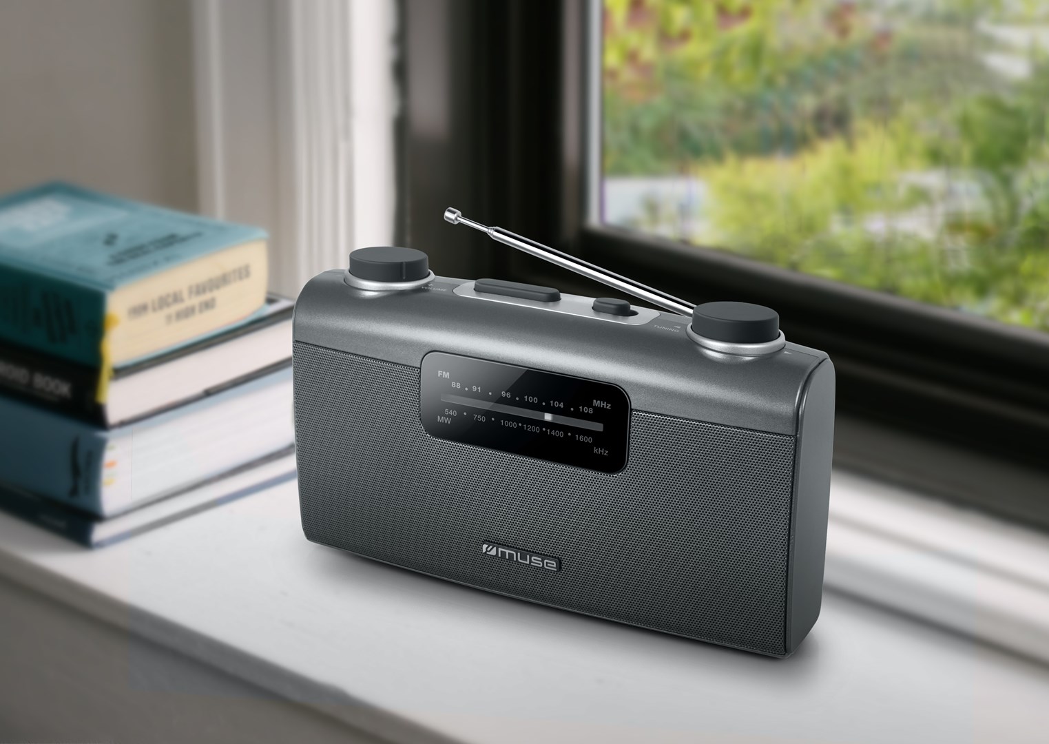фото Радіоприймач Muse M-058 R Grey 2