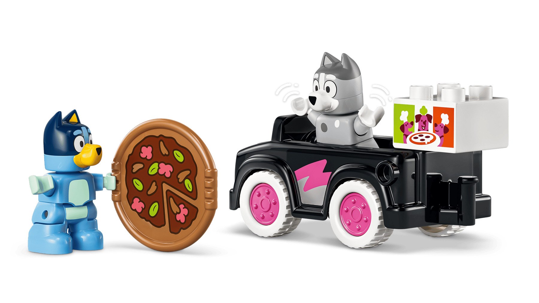 фото Блоковий конструктор LEGO Duplo Bluey «Піцерія» з Мафіном та Блуї (10469) 3