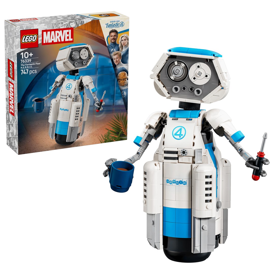 фото Блоковий конструктор LEGO Disney Junior Marvel The Fantastic Four H.E.R.B.I.E. (76339) 3