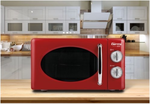 фото Мікрохвильовка Girmi FM2102 Red 2
