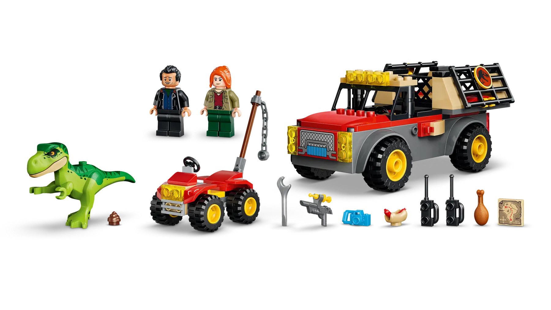фото Блоковий конструктор LEGO Jurassic World Young T. Rex Transport Truck (77978) 2