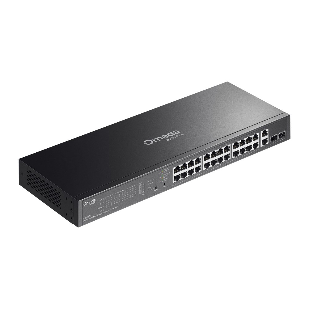 фото Комутатор керований 2 рівня TP-Link ES228GP 3