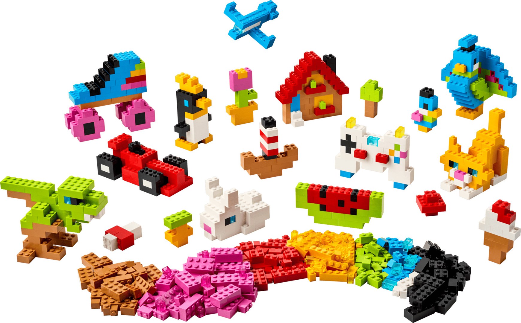 фото Блоковий конструктор LEGO Classic Креативні барвисті кубики (11045) 2
