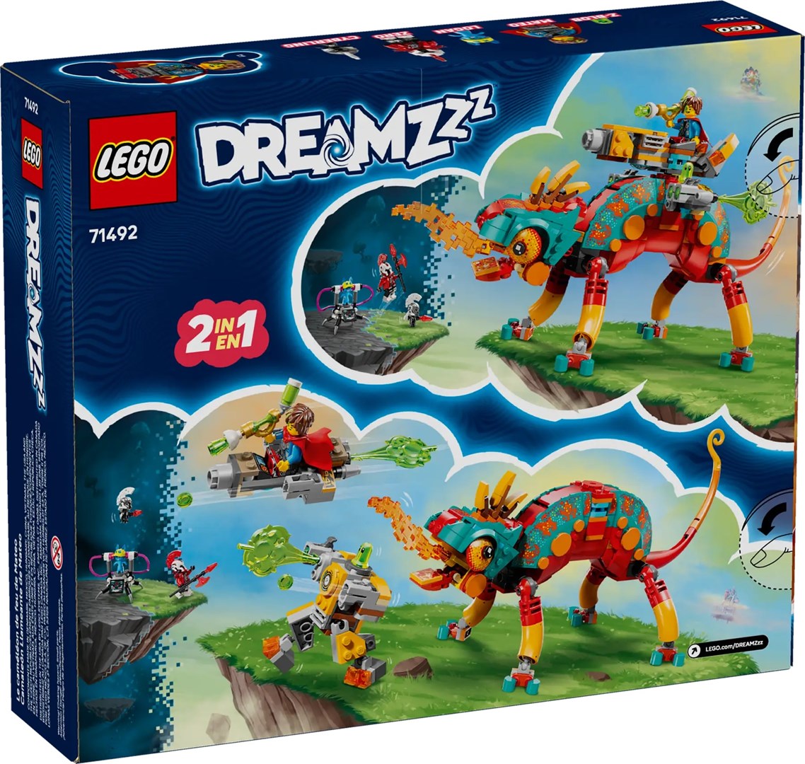 фото Блоковий конструктор LEGO Dreamzzz Вогняний хамелеон Матео (71492) 2