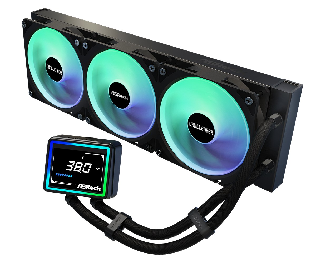 фото Водяне охолодження ASRock Challenger 360 Digital 1