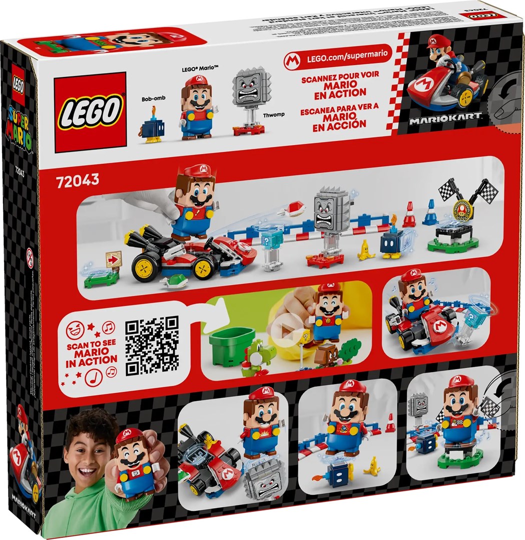 фото Блоковий конструктор LEGO Mario і Standard Kart (72043) 2