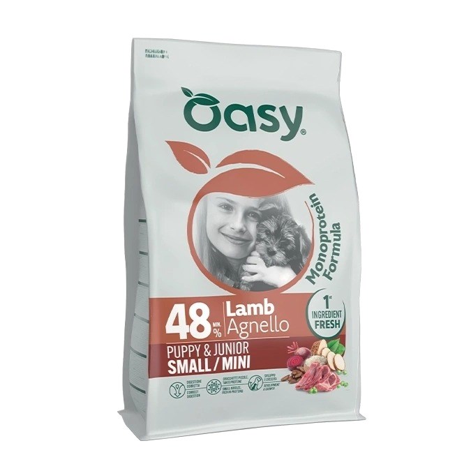 Oasy One Animal Protein Puppy Small/Mini Lamb 0,8kg